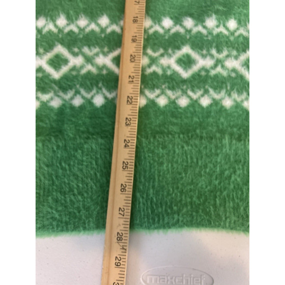 NWT Aerie Flurry Oversized Crew Neck Green White Sweater Size Medium‎ - Picture 10 of 10